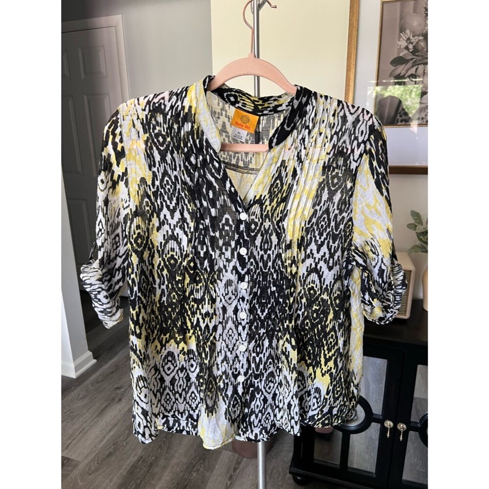 Ruby Rd. Button-Down Shirt - Picture 2 of 5
